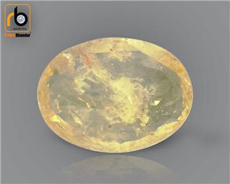 Natural Yellow  Sapphire Unt & Unh  6.45 CT. ( 89570 )